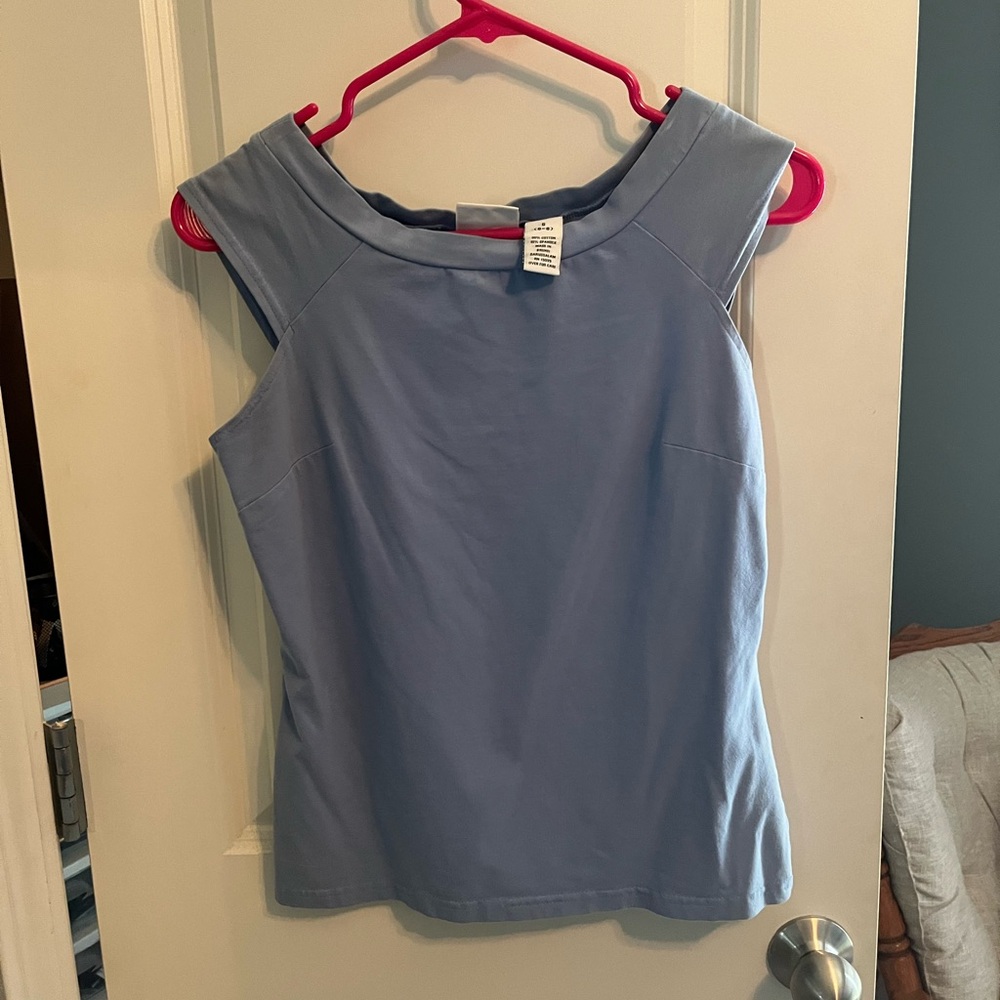 Covington Light Blue Tank Top